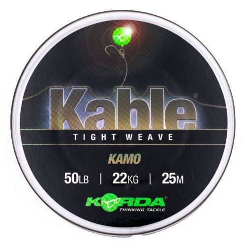 Korda Olovená Šnúra Kable Tight Weave 7 m