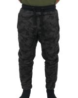 Bunda so zipsom Black Camou Sherpa Čierna