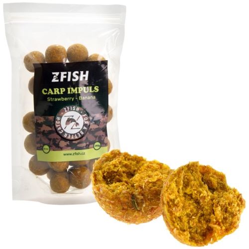 Zfish Boilie Carp Impuls Strawberry Banana