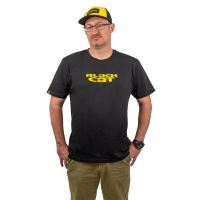 Black Cat Tričko Logo Black T-Shirt - L