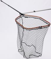 Savage Gear Podberák Pro Tele Folding Net Rubber X Large Mesh-Veľkosť L 65x50 cm, Tr. Dĺžka 106 cm, Dĺžka 224 cm