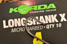 Korda Háčiky Long Shank X 10 ks