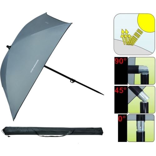 Trabucco Dáždnik Light Grey Umbrella 1,5 m