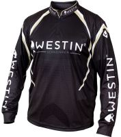 Westin Funkčné Tričko s Dlhým Rukávom Tournament Shirt Black/Grey