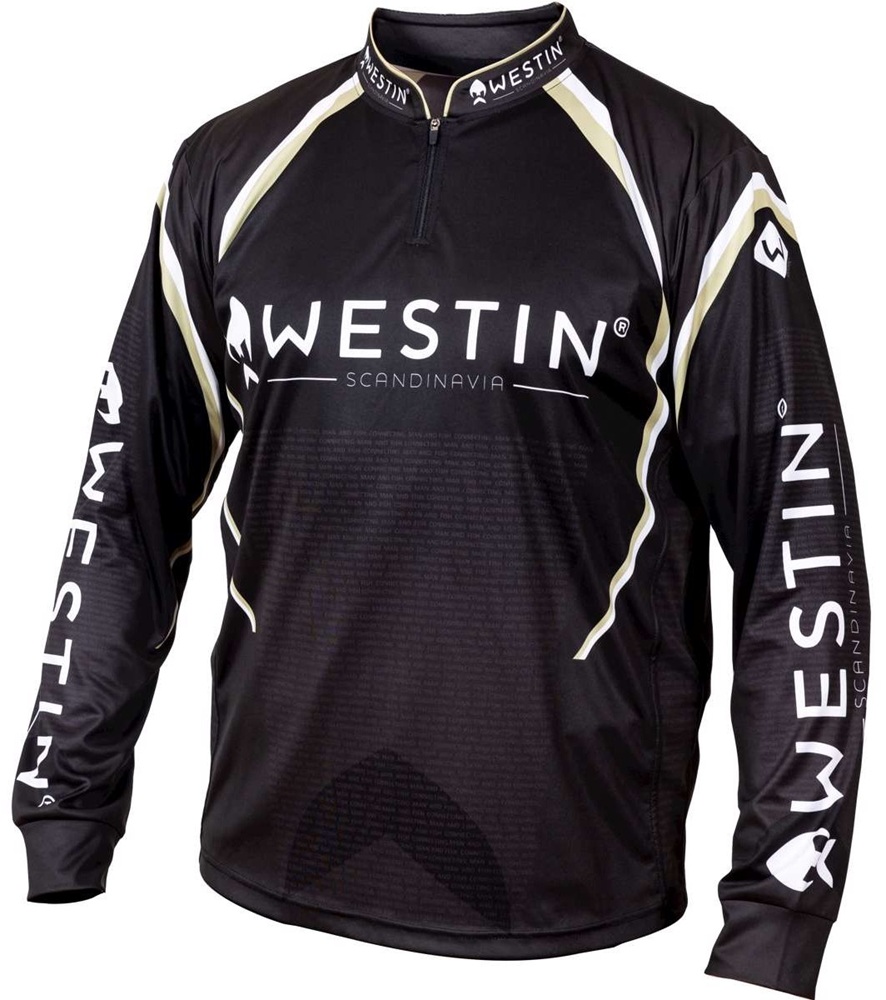 E-shop Westin funkčné tričko s dlhým rukávom tournament shirt black/grey - xl