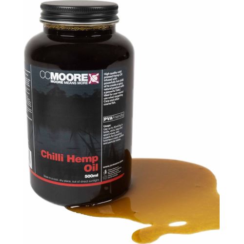 CC Moore Konopný Olej Chilli Hemp Oil 500 ml