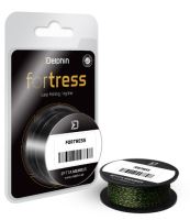 Delphin Náväzcová Šnúra Hookline Fortrees Čierno Zelená 20 m-Nosnosť 35 lb