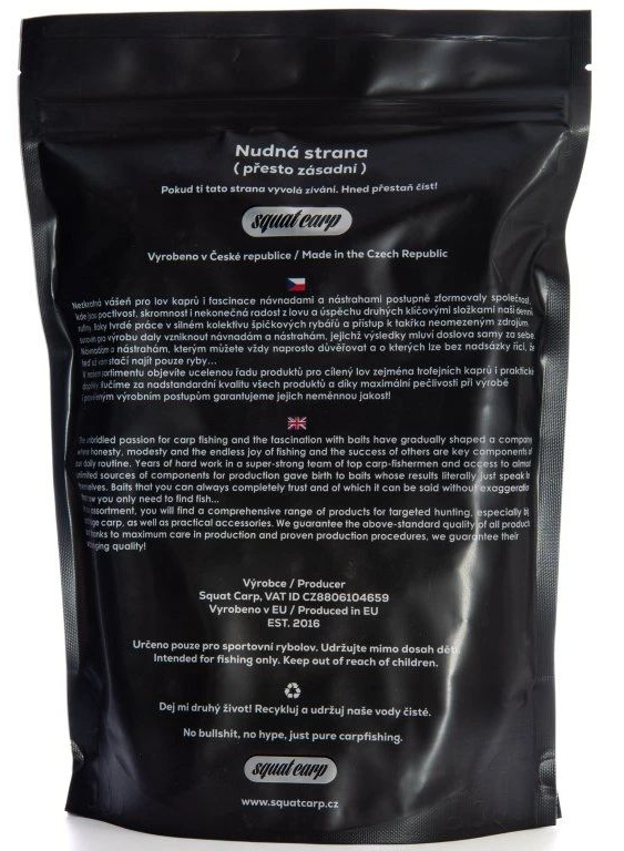 E-shop Squat carp active boilies the crab - 5 kg 24 mm