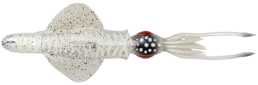 Savage gear swim squid rtf white glow cuttlefish - 25 cm 200 g