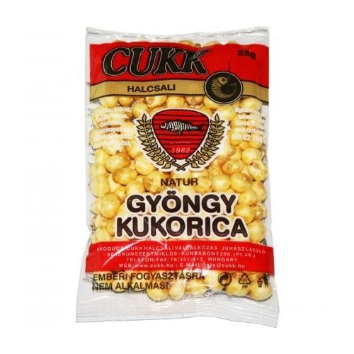 Cukk fúkaná kukurica 25g 10-14mm