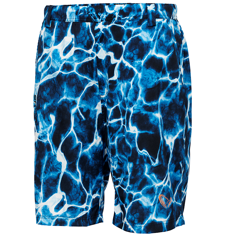 Savage gear kraťasy marine shorts sea blue - m