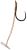 Korum Navázané Háčky Quickstop Hook Hairs Barbless 4 ks