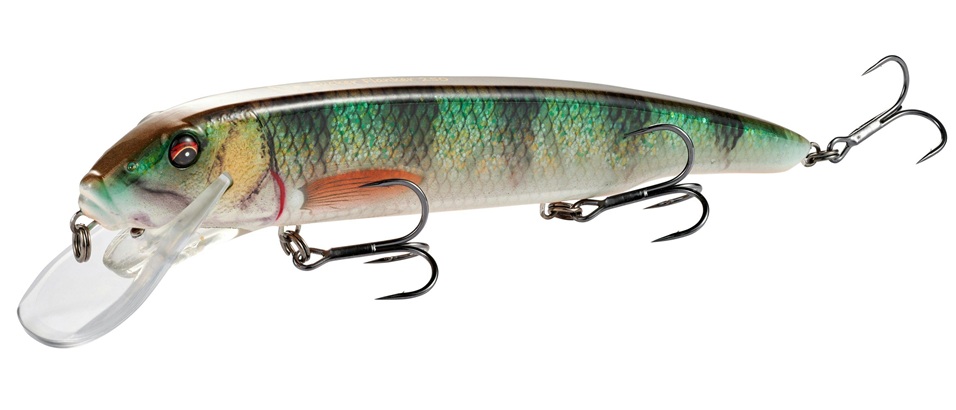 Savage gear wobler sucker flanker slow sinking perch glitter - 25 cm 105 g