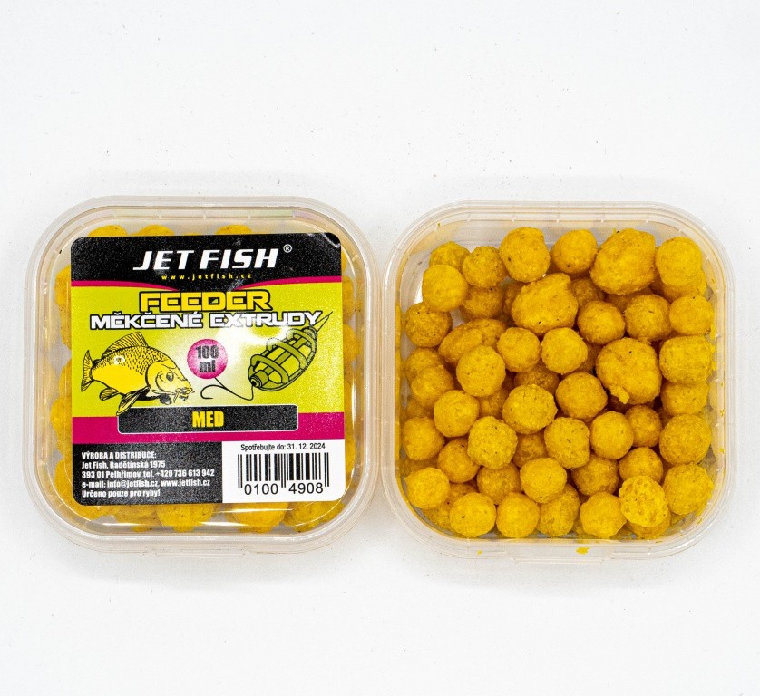 Jet fish mäkčené extrudy 100 ml - med