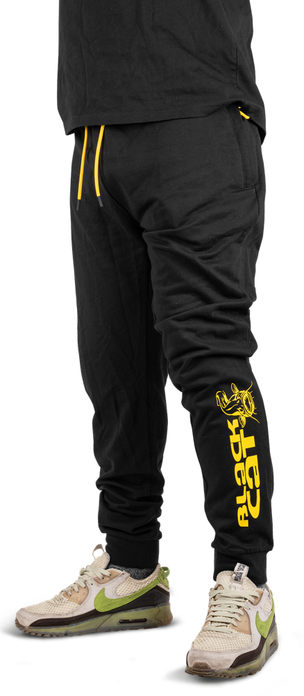 E-shop Black cat tepláky black joggers - xxl