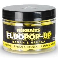 Mikbaits Plávajúce Boilie Fluo Banán Hruška 150 ml - 18 mm