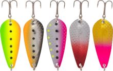 Zebco Plandávka Demonic Predator Spoon Set 20 g 5 ks (1)
