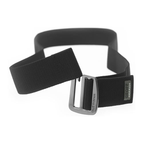 Geoff Anderson Opasok Belt Elastický Metal+Black