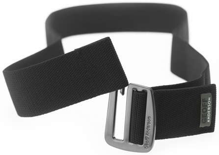 Geoff anderson opasok belt elastický metal+black - l/xl