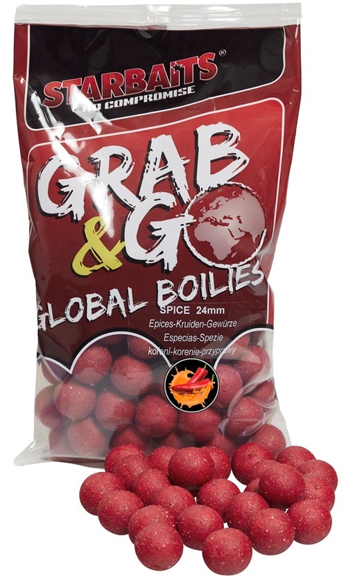 E-shop Starbaits boilies g&g global spice - 800 g 14 mm