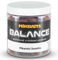 Mikbaits Boilie Spiceman Balance Pikantná Slivka 250 ml-24 mm