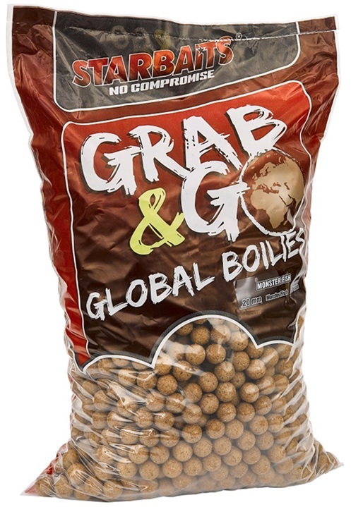 Starbaits boilies g&g global mega fish - 5 kg 14 mm