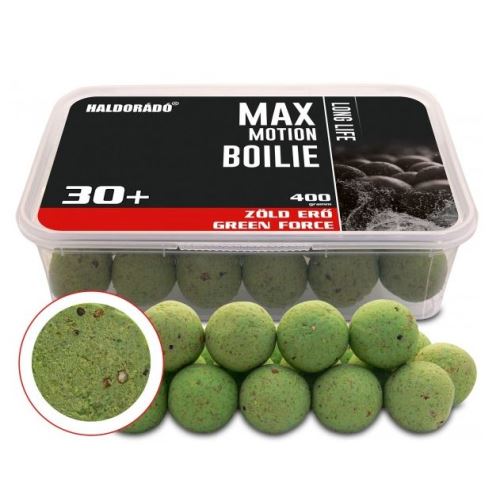 Haldorádó Boilie Max Motion Long Life 400 g 30 + mm - Green Force