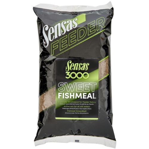 Sensas Kŕmenie 3000 Feeder Sweet Fishmeal 1 kg