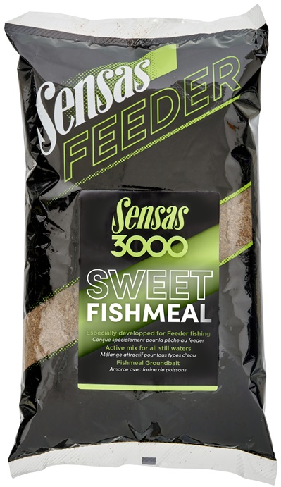 Sensas kŕmenie 3000 feeder sweet fishmeal 1 kg