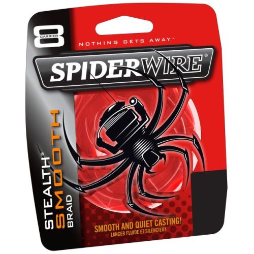 Spiderwire Splietaná Šnúra Stealth Smooth 8 Červená