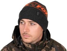 Fox Čiapka Collection Beanie Hat Black Orange (1)