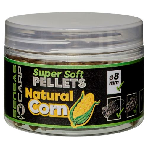 Sensas Pelety Super Soft Natural Corn 60 g