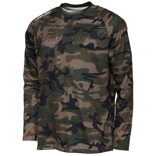 Prologic Tričko Camo Long Sleeve T Shirt Camo