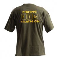 Doc Fishing Tričko Triathlon Zelená - XXXL