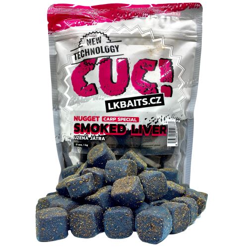 LK Baits CUC Nugget Carp Smoked Liver 1 kg