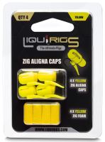 Liquirigs Montáž s Plávajúcou Penou Liquid Zig 4+4 - Žltá
