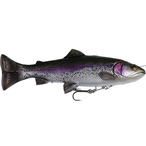 Savage Gear Gumová Nástraha Pstruh 4D Line Thru Pulsetail Trout SS Rainbow Trout-Dĺžka 25 cm 202 g