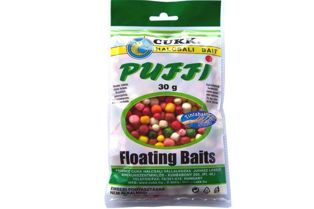 Cukk puffi mixed 30 g 4-12 mm - squid