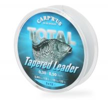 Carp'R' Us Ujímáný Šokový Vlasec Total Tapered Line - Priemer 0,25-0,50 mm