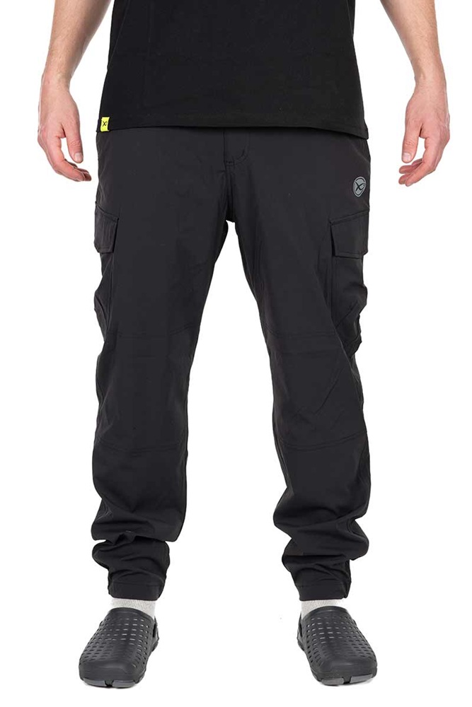 E-shop Matrix nohavice lightweight cargo trousers black - m