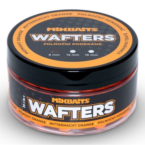 Mikbaits Mini Wafters Polnočný Pomaranč 8 mm 100 ml