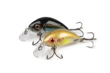 Salmo Wobler Rattlin Hornet Shallow Runner Clear Holo Smelt (3)