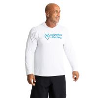 Adventer & Fishing Funkčné Hoodie UV Tričko White Bluefin (2)
