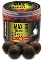 Haldorádó Dipované Boilies Dipped Max Motion 80 g 20 mm - Pikantná Červená Pečeň