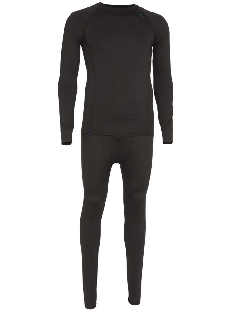 E-shop Kinetic termoprádlo base layer set black - m
