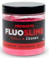 Mikbaits Obaľovací Dip Fluo Slime 100 g - Chilli Cesnak