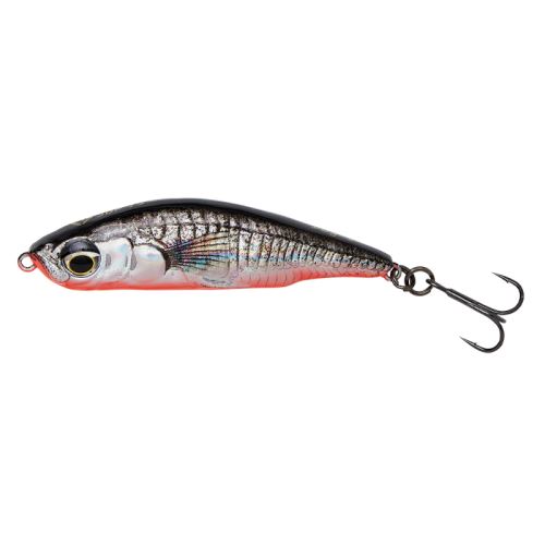 Savage Gear Wobler 3D Sticklebait Pencil Sinking Black Red