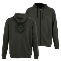Avid Carp Mikina Bearing Zip Hoodie Green - S