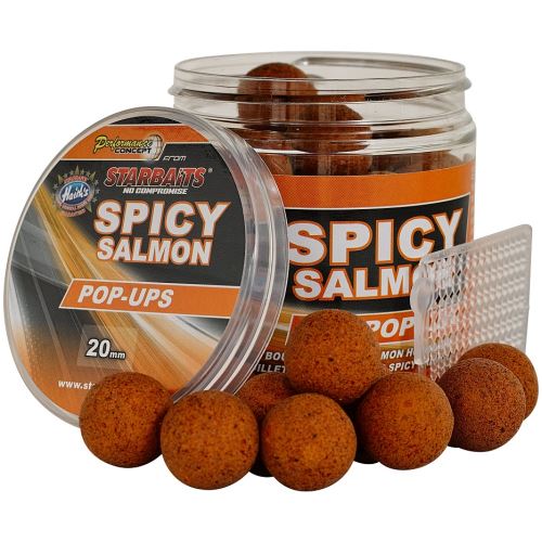 Starbaits Plávajúce Boilie Pop Up Spicy Salmon 50 g