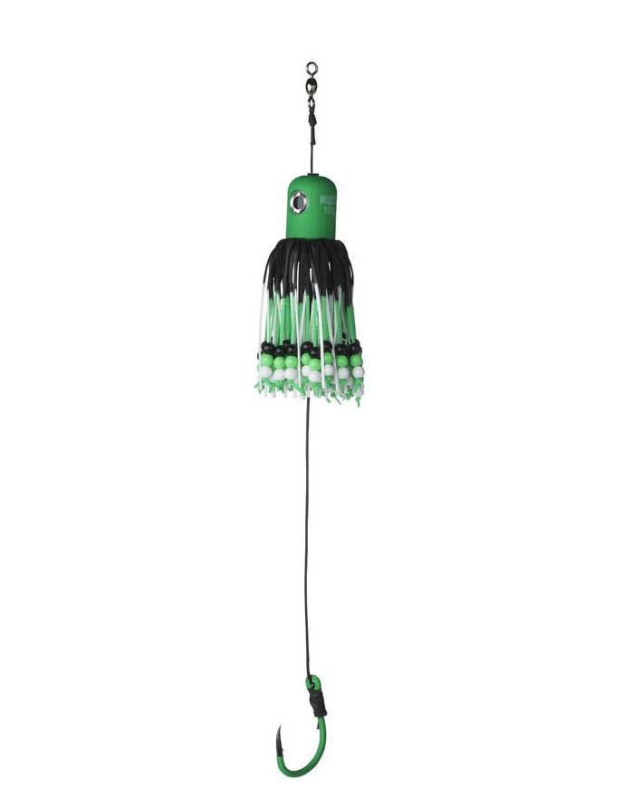 Madcat gumová nástraha a-static adjustable clonk teaser green-100 g